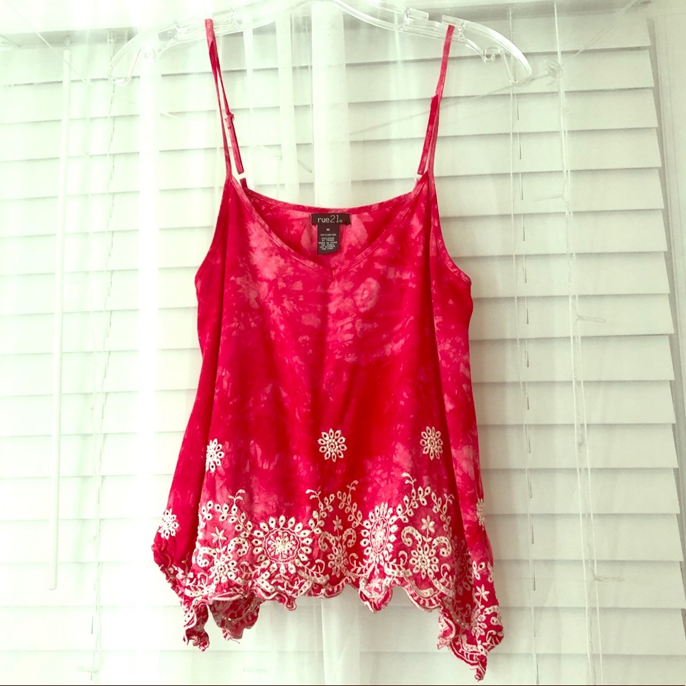 Flirty tank top
